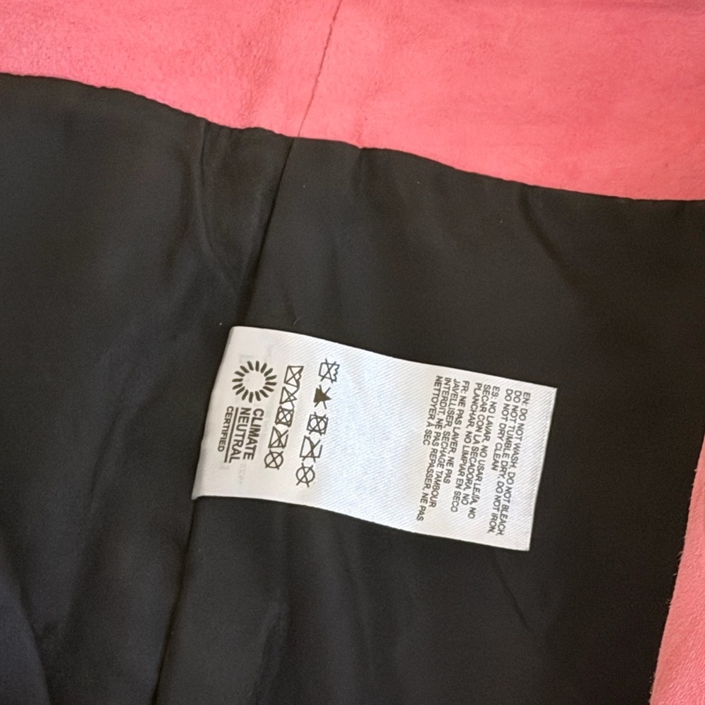 Reformation Suede Devon Lee Layla Low Waist Suede Mini Skirt - Picture 5 of 5